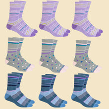 Diabetic Socks - 9-pack