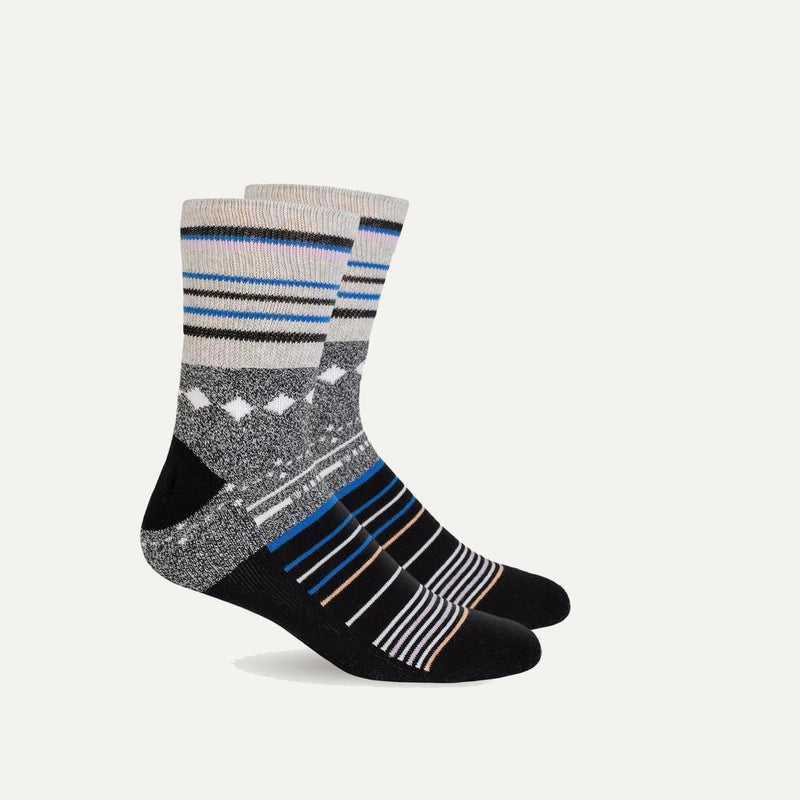 Pair of Black Stars Mi Socks