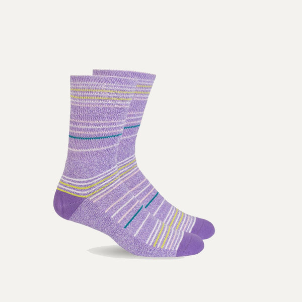 Pair of Purple Stripes Mi Socks