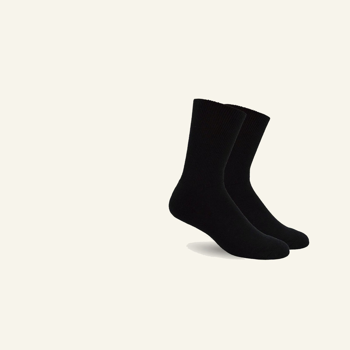 Mi Socks Socks for Swollen Feet and Ankles, Black