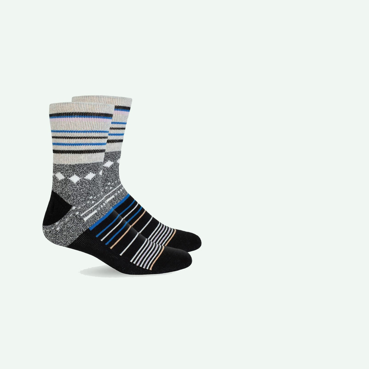 Mi Socks Non-Binding Socks, Black Stars