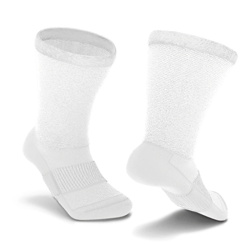 Pair of White Mi Socks